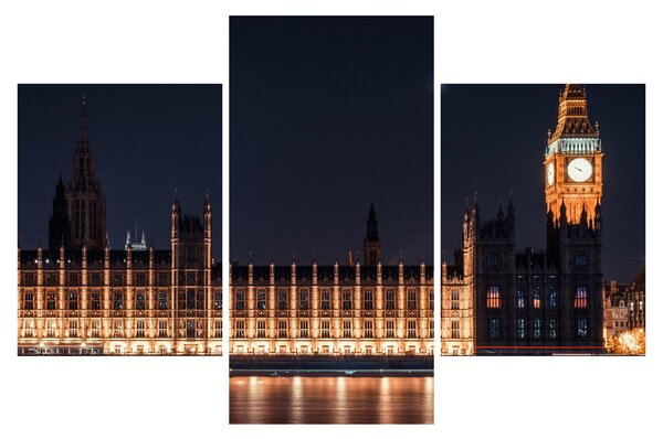 Tablou cu Big Ben din Londra (90x60 cm)