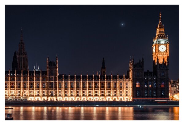 Tablou cu Big Ben din Londra (90x60 cm)