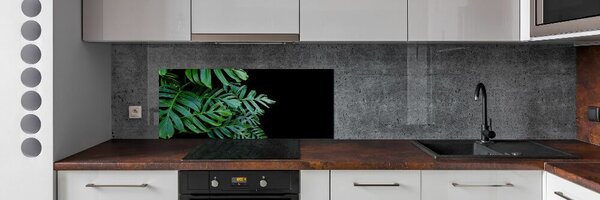 Sticlă pentru bucătărie Monstera