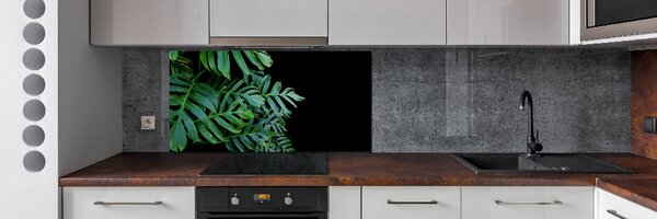 Sticlă pentru bucătărie Monstera