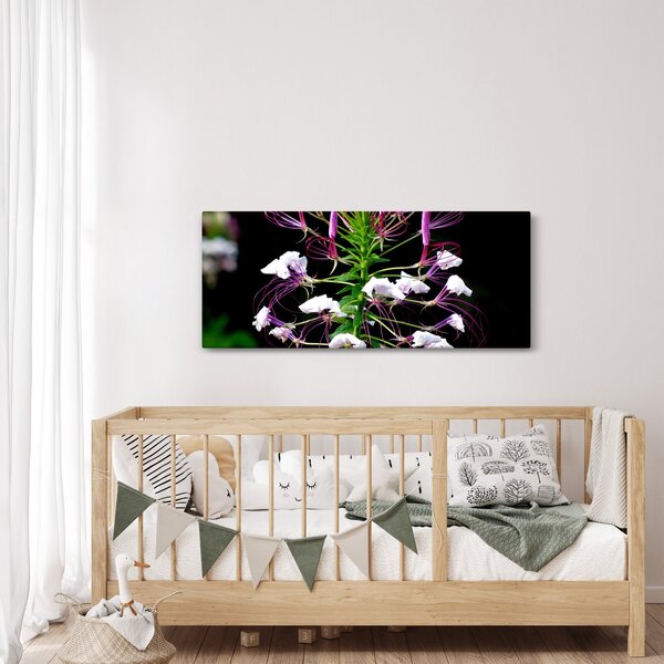 Tablou cu floare (120x50 cm)