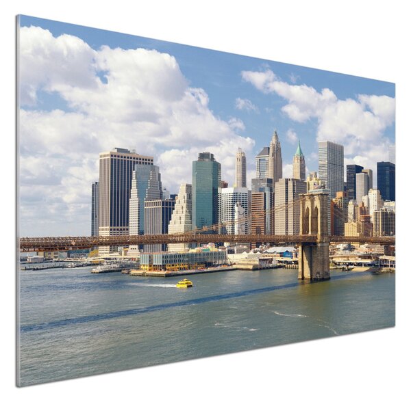 Sticlă printata bucătărie Manhattan New York City