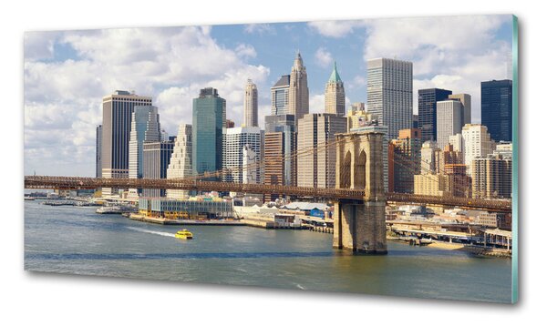 Sticlă printata bucătărie Manhattan New York City