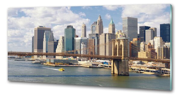 Sticlă printata bucătărie Manhattan New York City