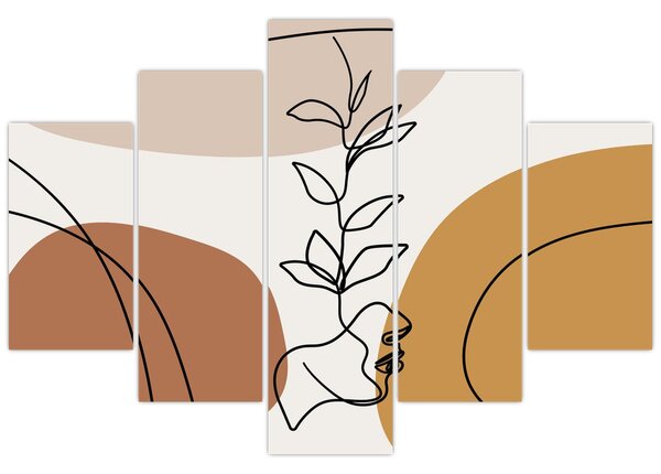 Tablou - Forme Boho (150x105 cm)