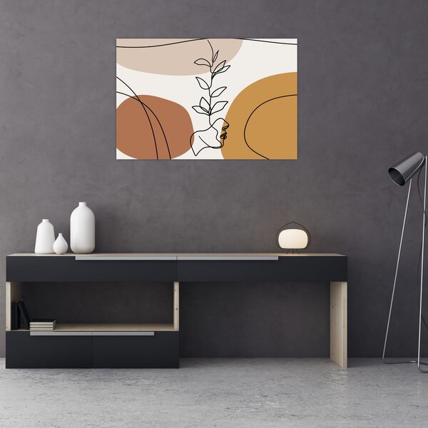 Tablou - Forme Boho (90x60 cm)