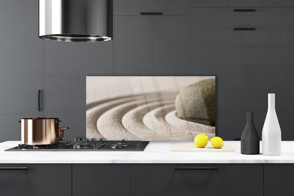 Panou sticla bucatarie Gresie Art Gray