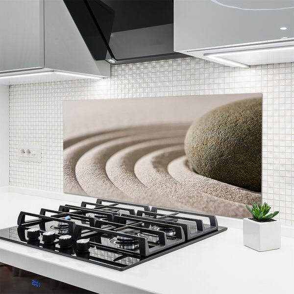 Panou sticla bucatarie Gresie Art Gray