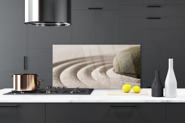 Panou sticla bucatarie Gresie Art Gray