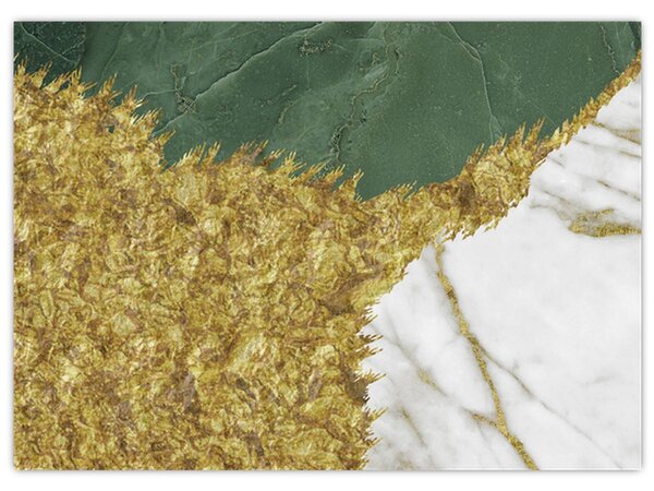 Tablou - Marmură verde N⁰2 (70x50 cm)
