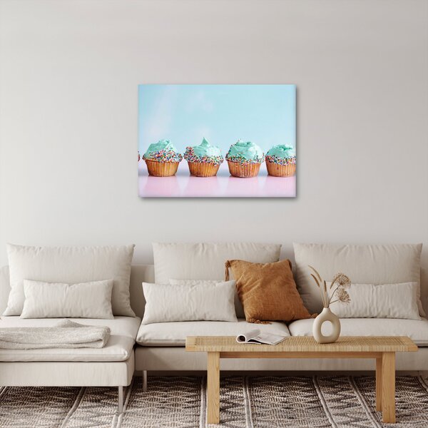 Tablou cu cupcakes (70x50 cm)