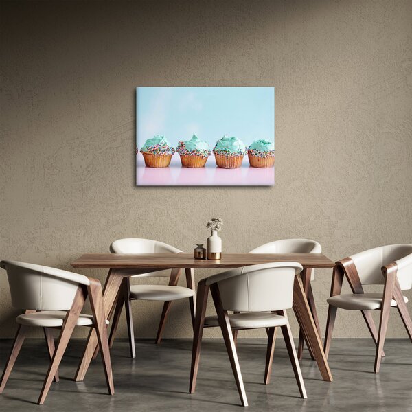 Tablou cu cupcakes (70x50 cm)