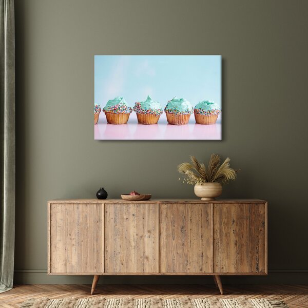 Tablou cu cupcakes (90x60 cm)
