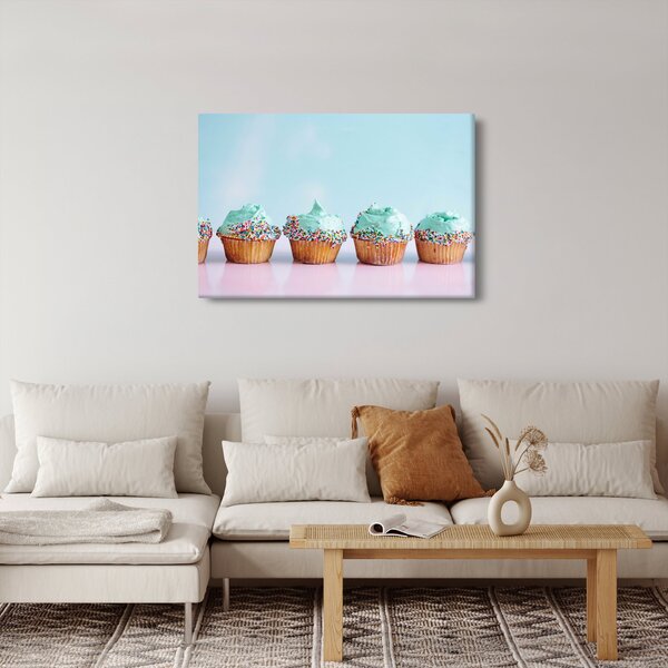 Tablou cu cupcakes (90x60 cm)