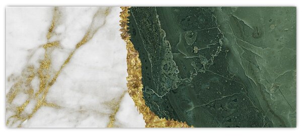 Tablou - Marmură verde N⁰3 (120x50 cm)