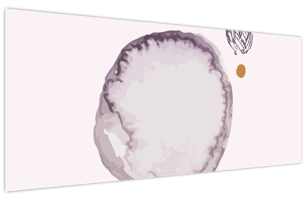 Tablou - Minimalism violet N⁰4 (120x50 cm)
