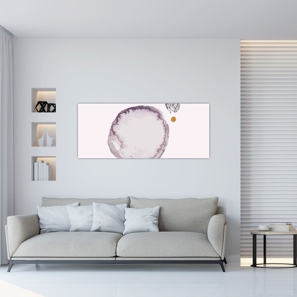 Tablou - Minimalism violet N⁰4 (120x50 cm)