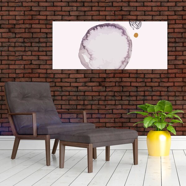 Tablou - Minimalism violet N⁰4 (120x50 cm)
