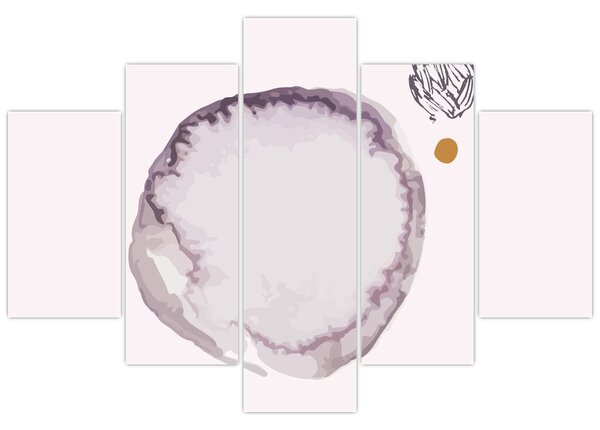 Tablou - Minimalism violet N⁰4 (150x105 cm)