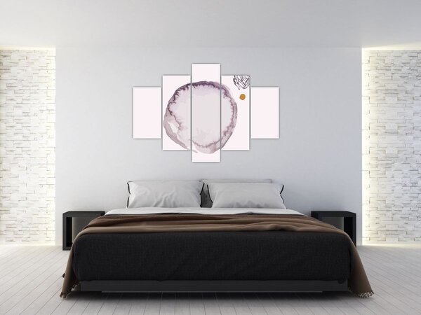 Tablou - Minimalism violet N⁰4 (150x105 cm)