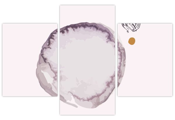 Tablou - Minimalism violet N⁰4 (90x60 cm)