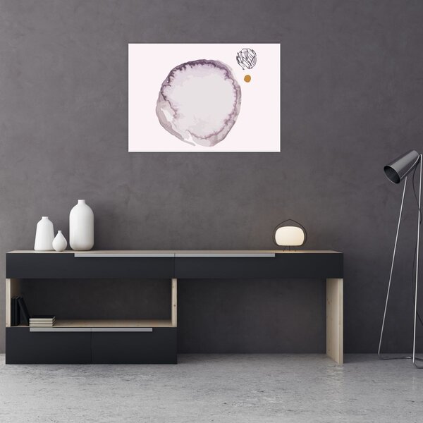 Tablou - Minimalism violet N⁰4 (70x50 cm)