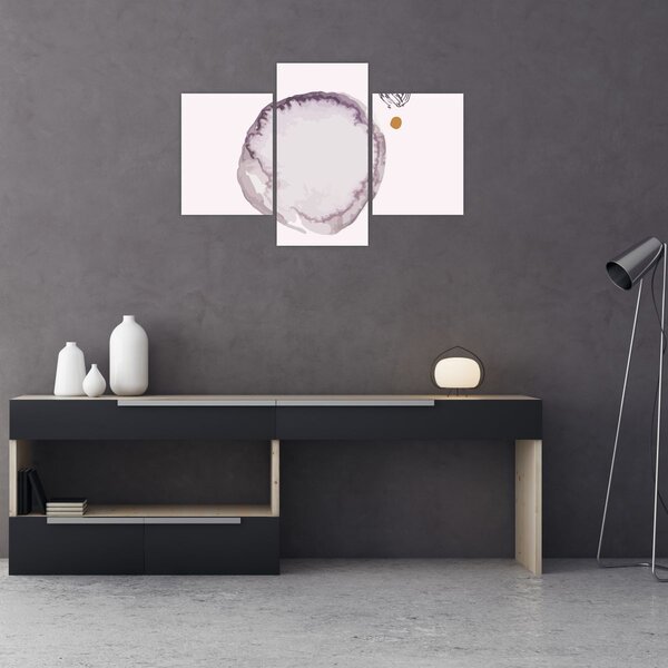 Tablou - Minimalism violet N⁰4 (90x60 cm)
