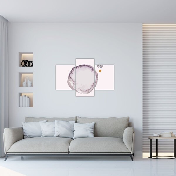 Tablou - Minimalism violet N⁰4 (90x60 cm)
