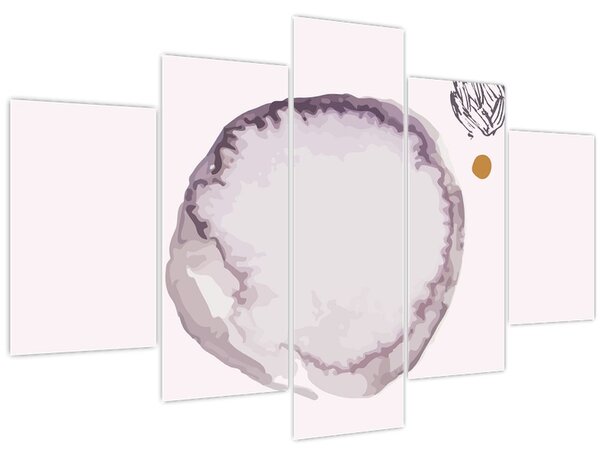 Tablou - Minimalism violet N⁰4 (150x105 cm)