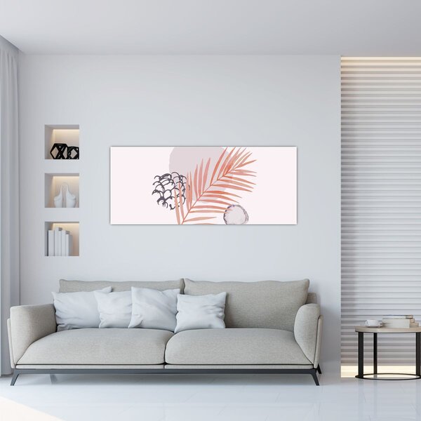 Tablou - Minimalism violet N⁰3 (120x50 cm)