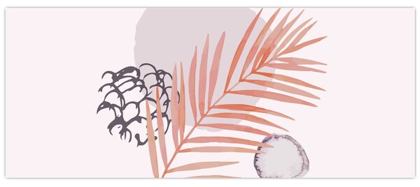 Tablou - Minimalism violet N⁰3 (120x50 cm)