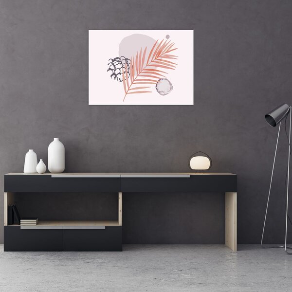 Tablou - Minimalism violet N⁰3 (70x50 cm)