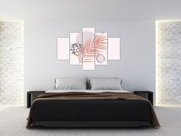 Tablou - Minimalism violet N⁰3 (150x105 cm)