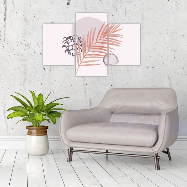 Tablou - Minimalism violet N⁰3 (90x60 cm)