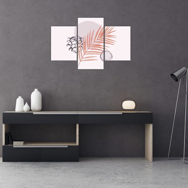 Tablou - Minimalism violet N⁰3 (90x60 cm)