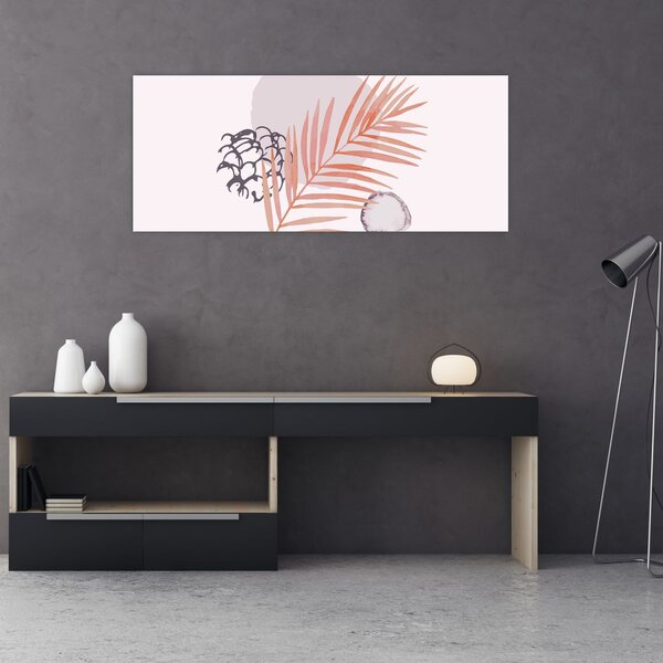 Tablou - Minimalism violet N⁰3 (120x50 cm)