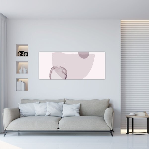 Tablou - Minimalism violet N⁰2 (120x50 cm)