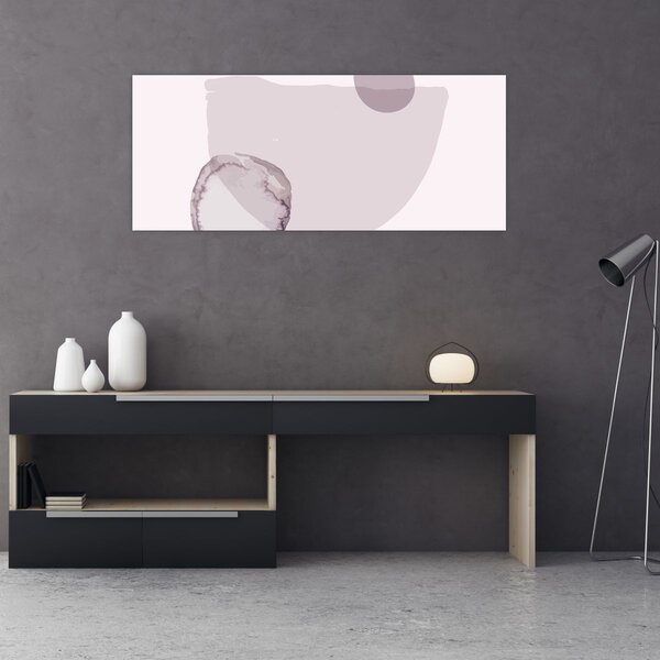 Tablou - Minimalism violet N⁰2 (120x50 cm)