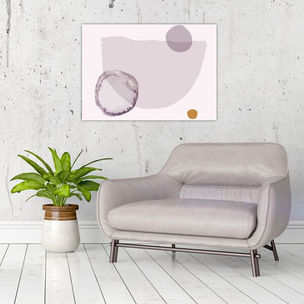 Tablou - Minimalism violet N⁰2 (70x50 cm)