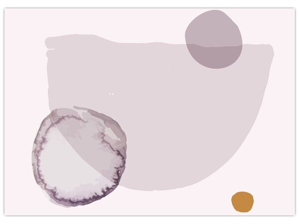 Tablou - Minimalism violet N⁰2 (70x50 cm)
