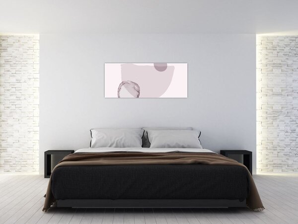 Tablou - Minimalism violet N⁰2 (120x50 cm)