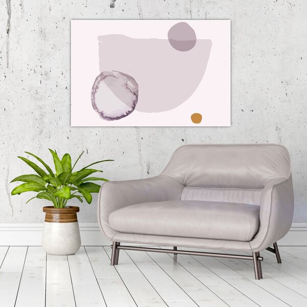 Tablou - Minimalism violet N⁰2 (90x60 cm)