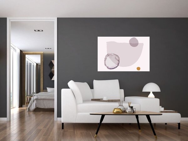 Tablou - Minimalism violet N⁰2 (90x60 cm)