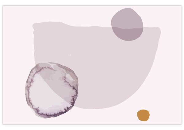 Tablou - Minimalism violet N⁰2 (90x60 cm)