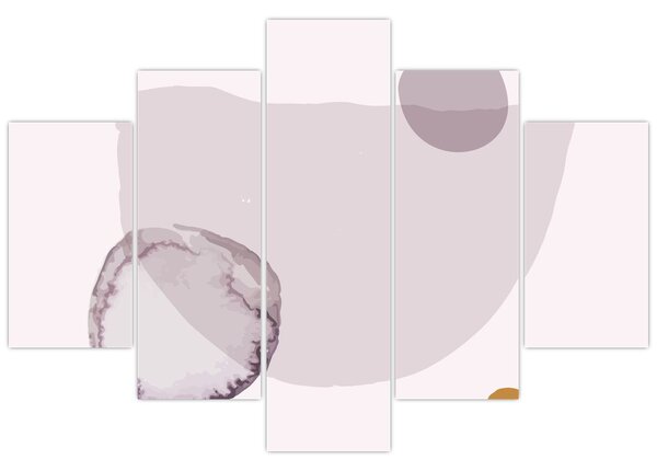 Tablou - Minimalism violet N⁰2 (150x105 cm)