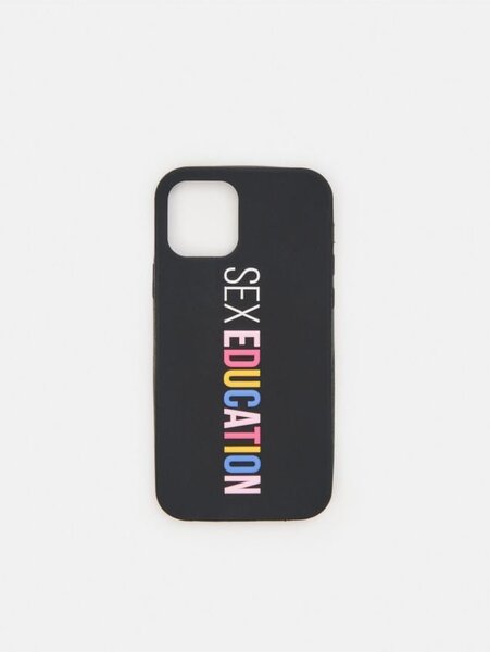 Sinsay - Husă de protecție Sex Education pentru iPhone 12/12 Pro - negru