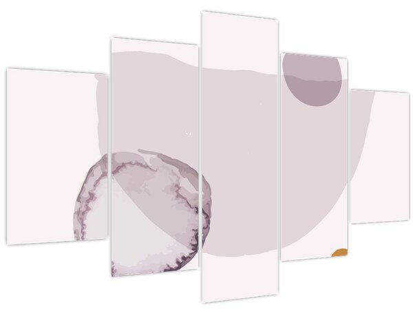 Tablou - Minimalism violet N⁰2 (150x105 cm)
