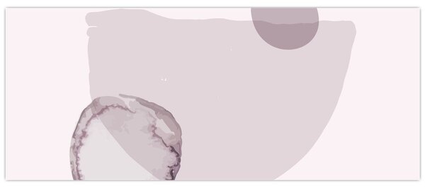 Tablou - Minimalism violet N⁰2 (120x50 cm)