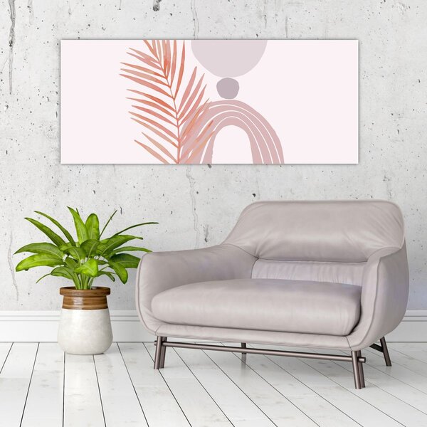 Tablou - Minimalism violet N⁰1 (120x50 cm)