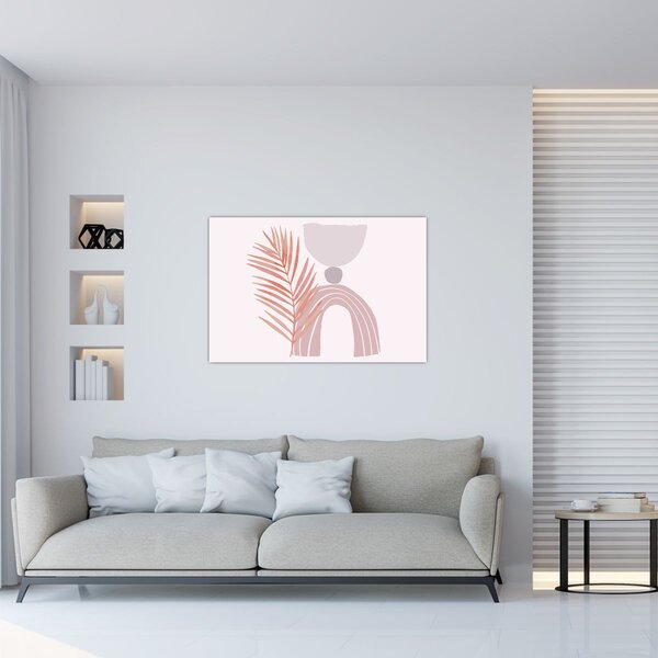 Tablou - Minimalism violet N⁰1 (90x60 cm)